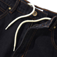 Cash Only Logo Baggy Jeans | Washed Black - The Vines Supply Co
