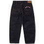 Cash Only Logo Baggy Denim Jeans | Washed Black