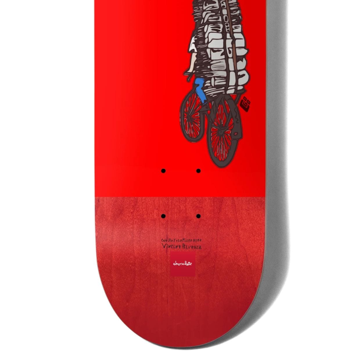 Chocolate Cada Dia Vincent Alverez G096 Skateboard Deck | 8.5"