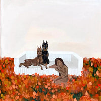 Chocolate L8RGRL Doberman Carl Aikens G057 Skateboard Deck | 8.5"