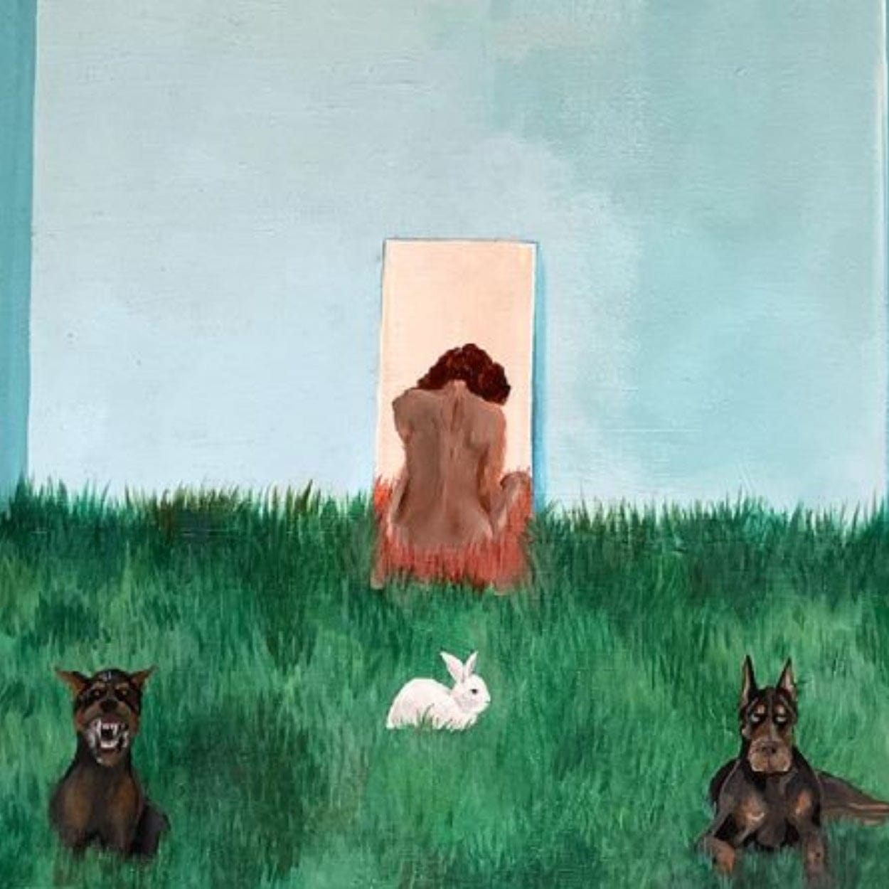 Chocolate L8RGRL Doberman James Capps G027 Skateboard Deck | 8.25