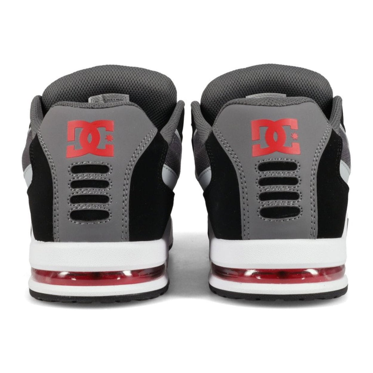 DC AT-2 Skate Shoes | Black, Grey & Red
