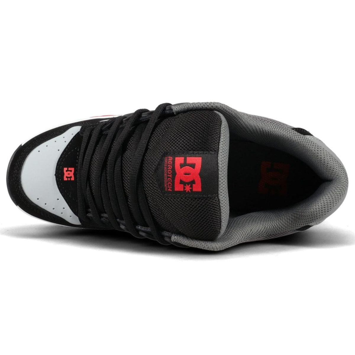 DC AT-2 Skate Shoes | Black, Grey & Red