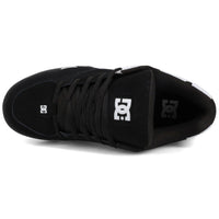 DC Shoes Command skate shoes in black and white with classic design, featuring durable construction and skate-ready style.