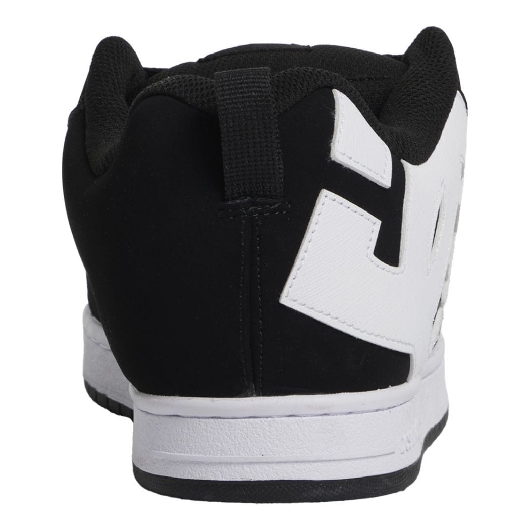 DC Court Graffik Skate Shoes | Black & White