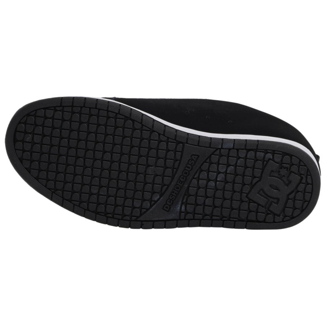 DC Court Graffik Skate Shoes | Black & White
