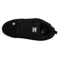 DC Court Graffik Skate Shoes | Black & White