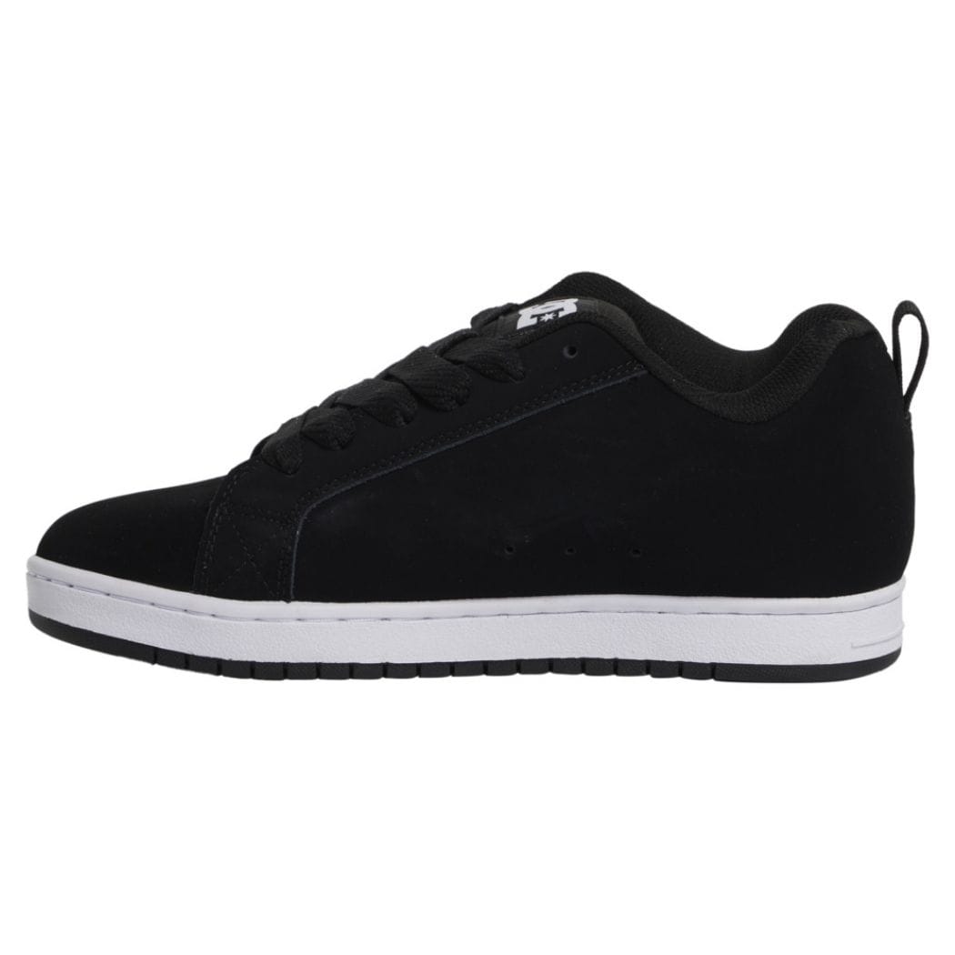 DC Court Graffik Skate Shoes | Black & White