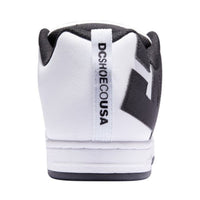 DC Court Graffik Skate Shoes | White & Black