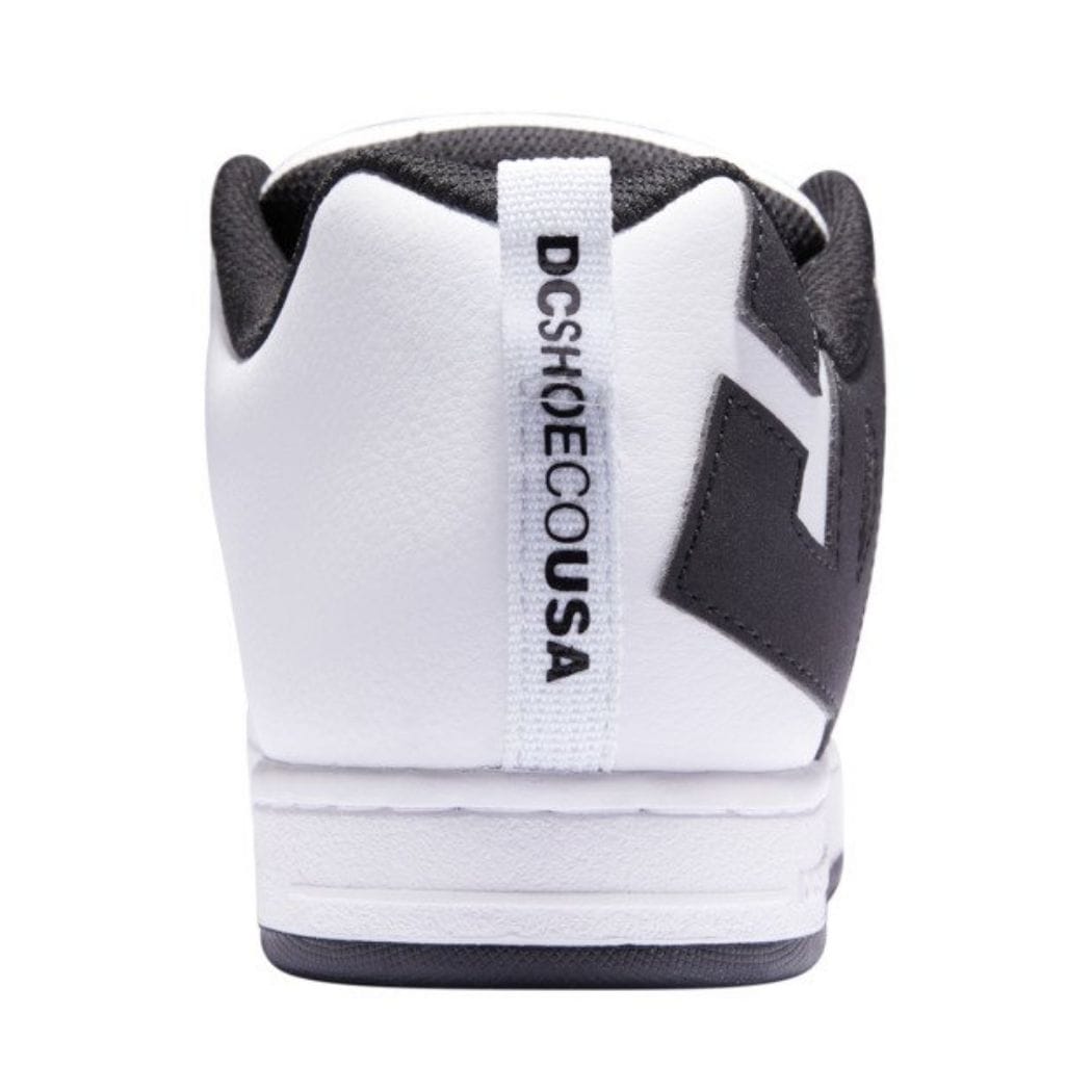DC Court Graffik Skate Shoes | White & Black