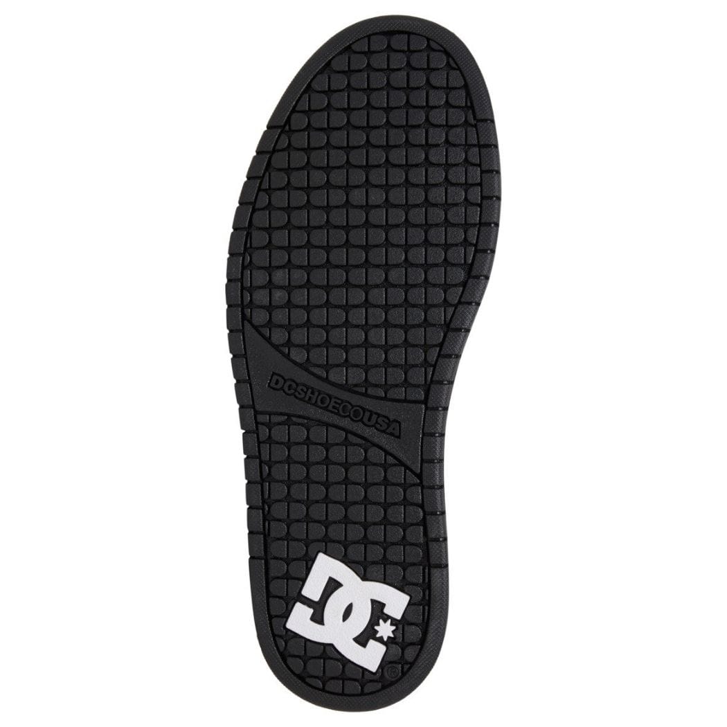 DC Court Graffik Skate Shoes | White & Black