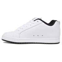 DC Court Graffik Skate Shoes | White & Black
