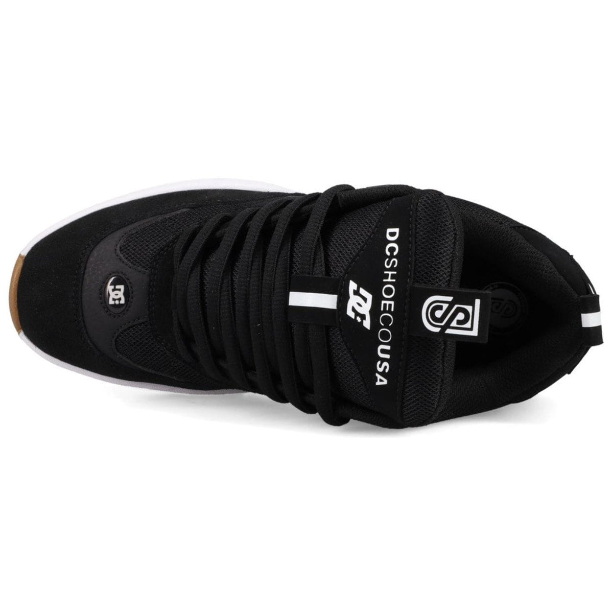 DC JS2 Skate Shoes | Black, White & Gum