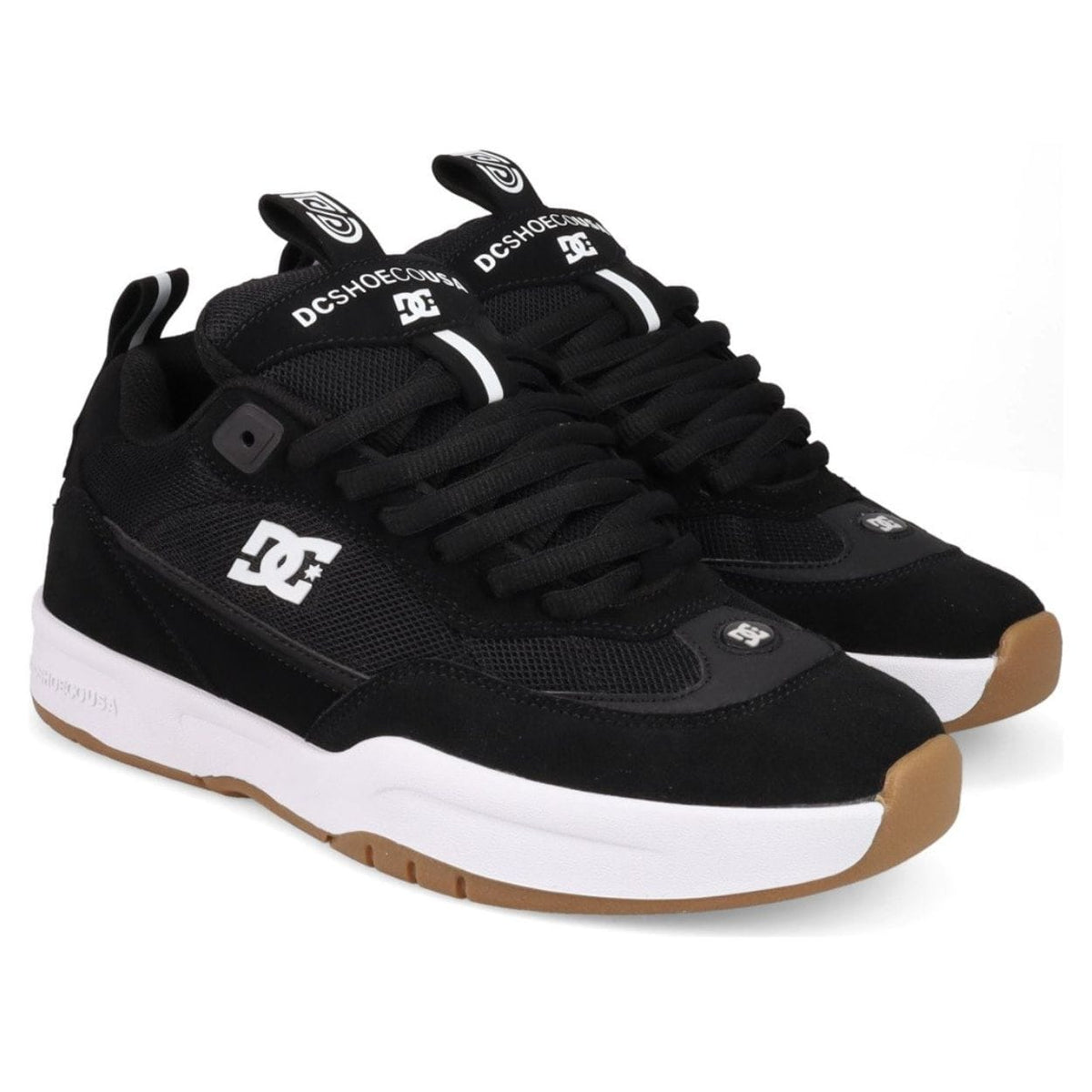 DC JS2 Skate Shoes | Black, White & Gum