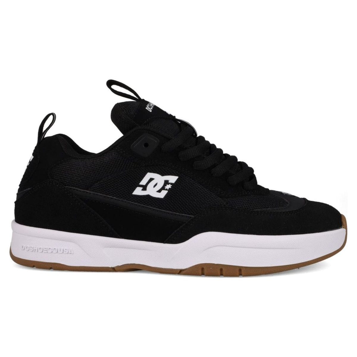 DC JS2 Skate Shoes | Black, White & Gum