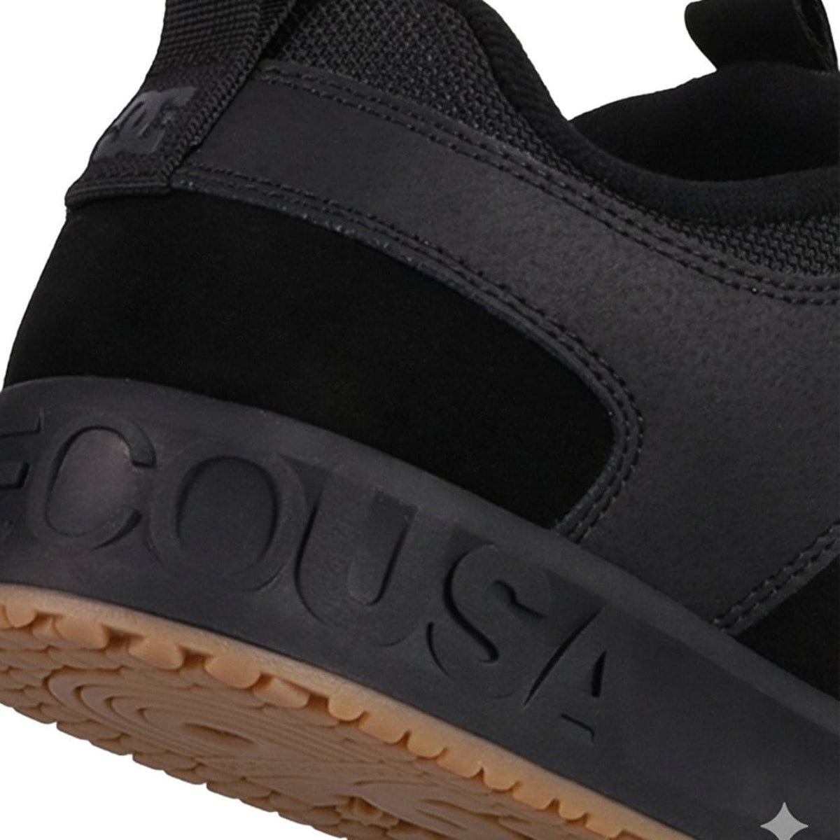 DC Lynx OG Skate Shoes | Black & Gum | The Vines Supply Co