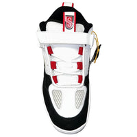DC Shoes JS 1 Skate Shoes | White, Black & Red - The Vines Supply Co
