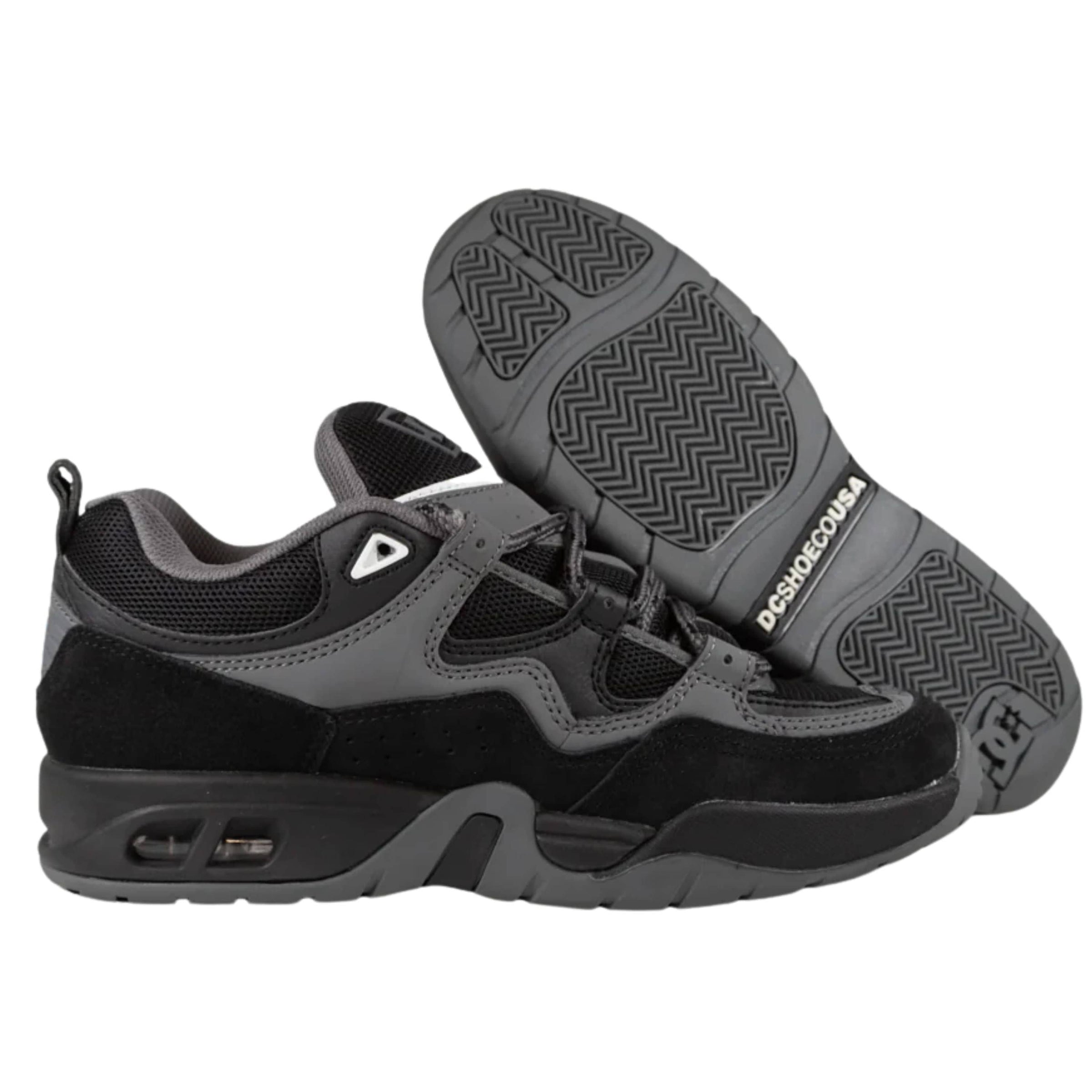 DC Shoes Truth Skate Shoes | Black, Grey & Blue