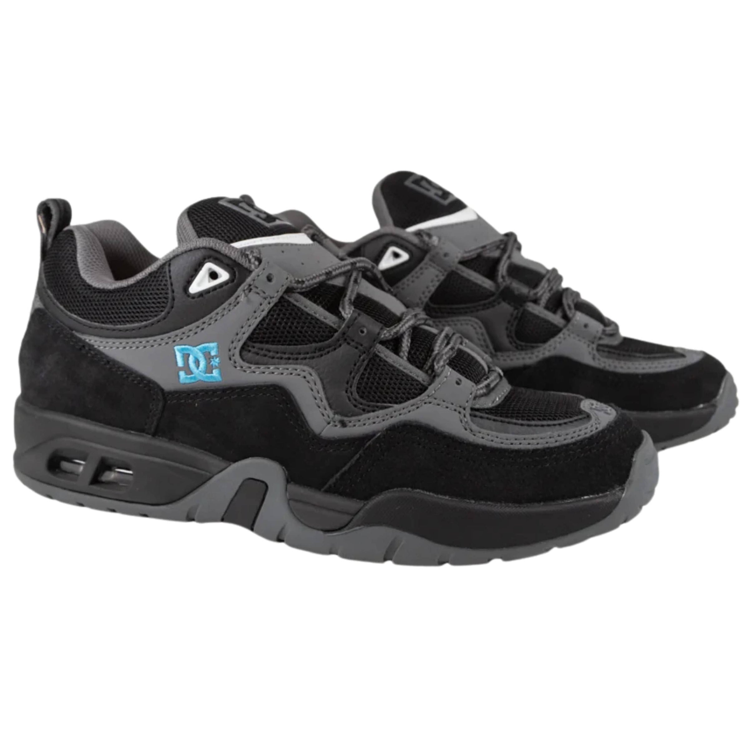 DC Shoes Truth Skate Shoes | Black, Grey & Blue