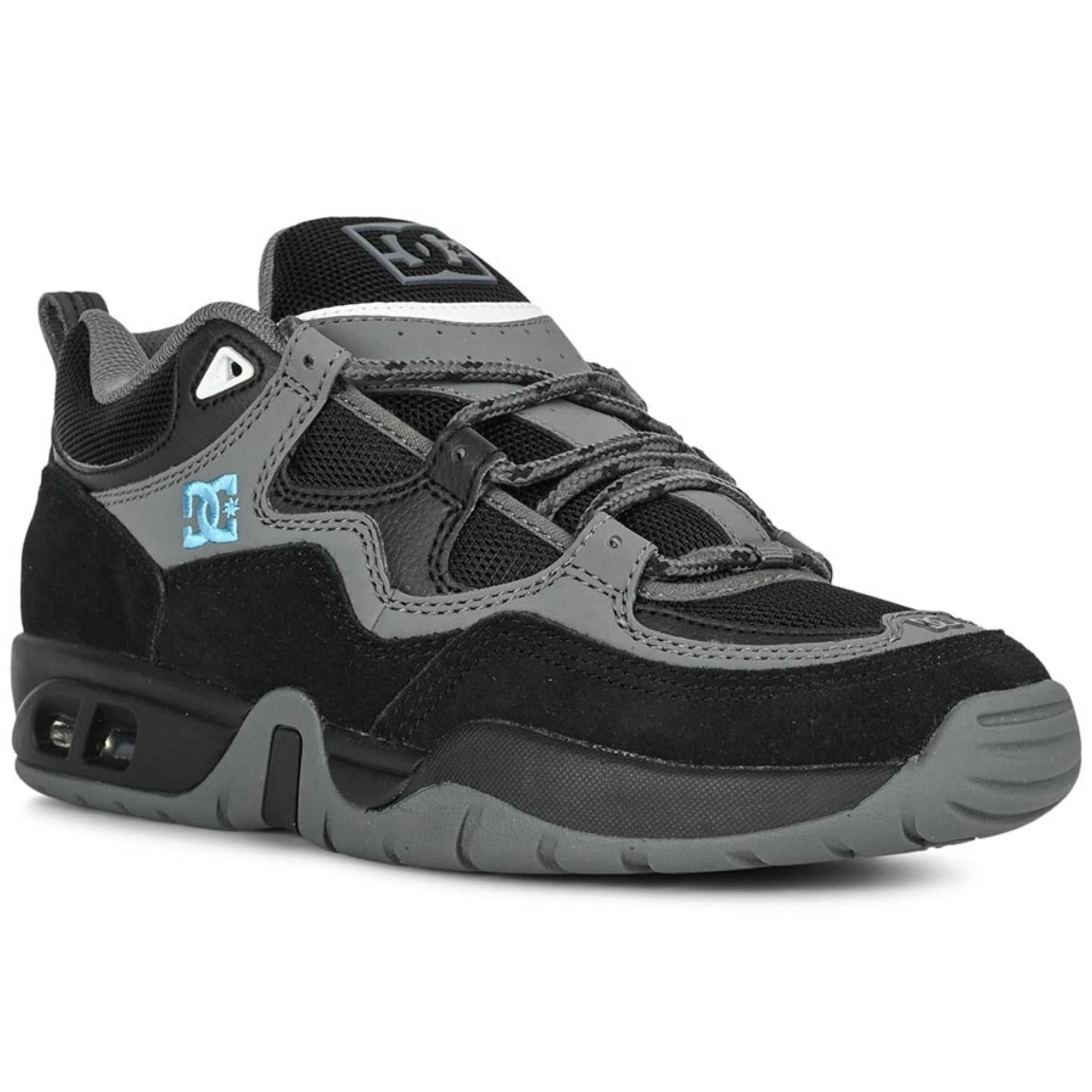 DC Shoes Truth Skate Shoes | Black, Grey & Blue