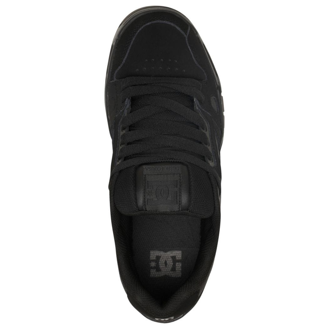 DC Stag Skate Shoes | Black & Gum