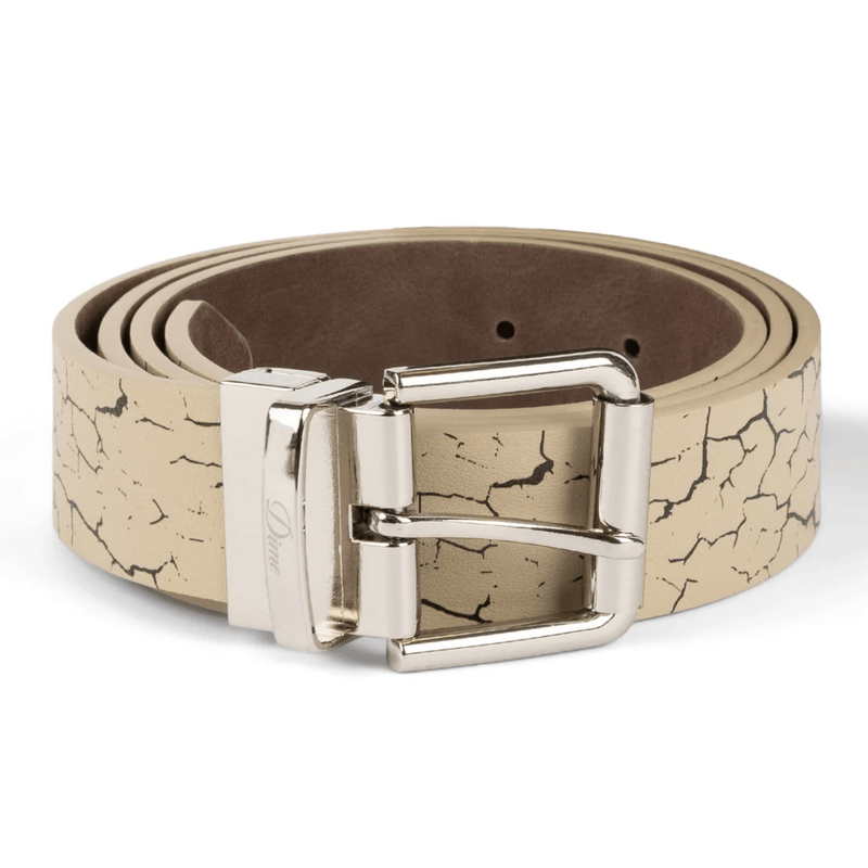 Dime MTL Reversible Leather Belt | Beige & Brown - The Vines Supply Co
