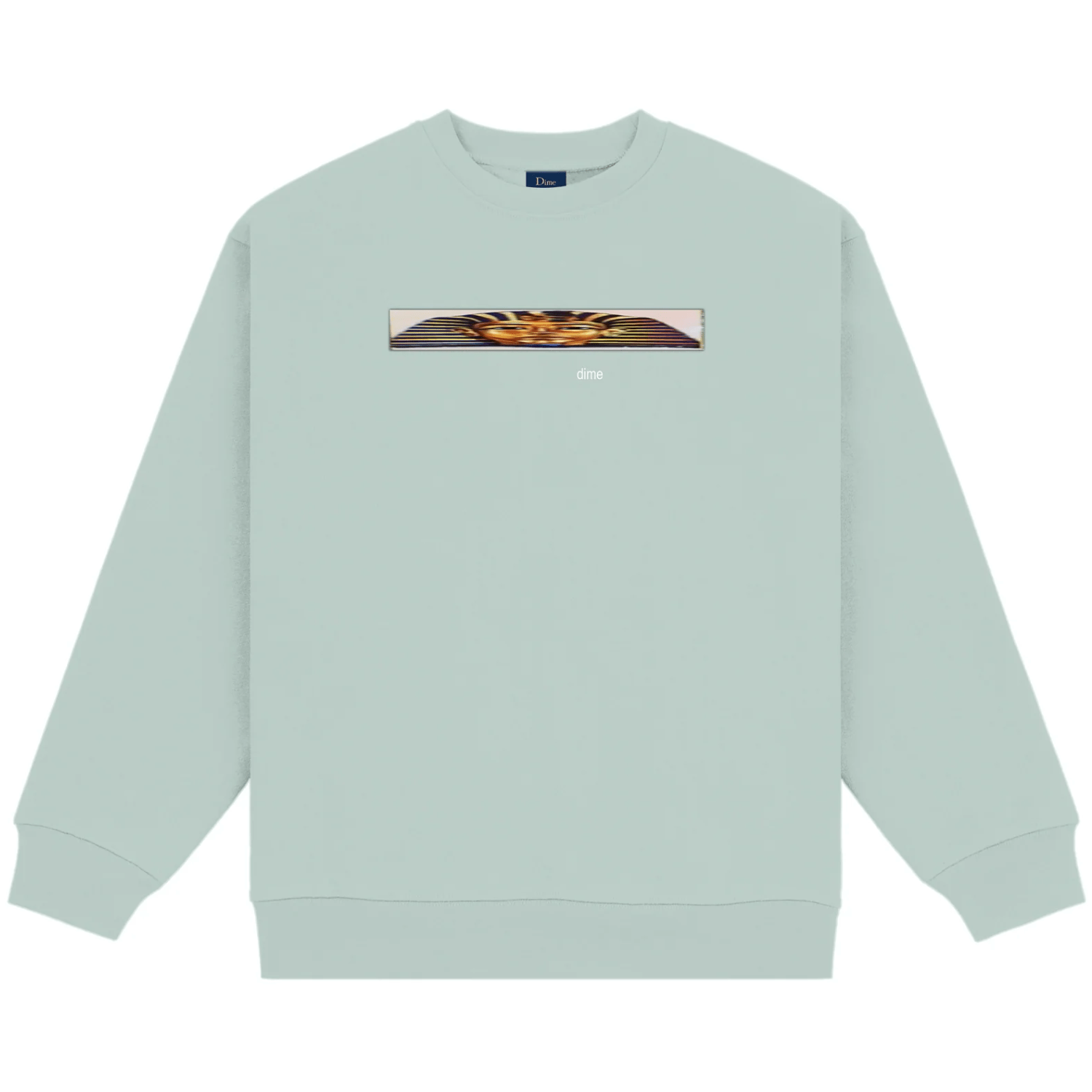 Dime MTL Stretch Crewneck | Grey Mist - The Vines Supply Co