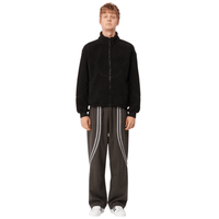 Dime MTL Polar Fleece Sherpa Zip | Black - The Vines Supply Co