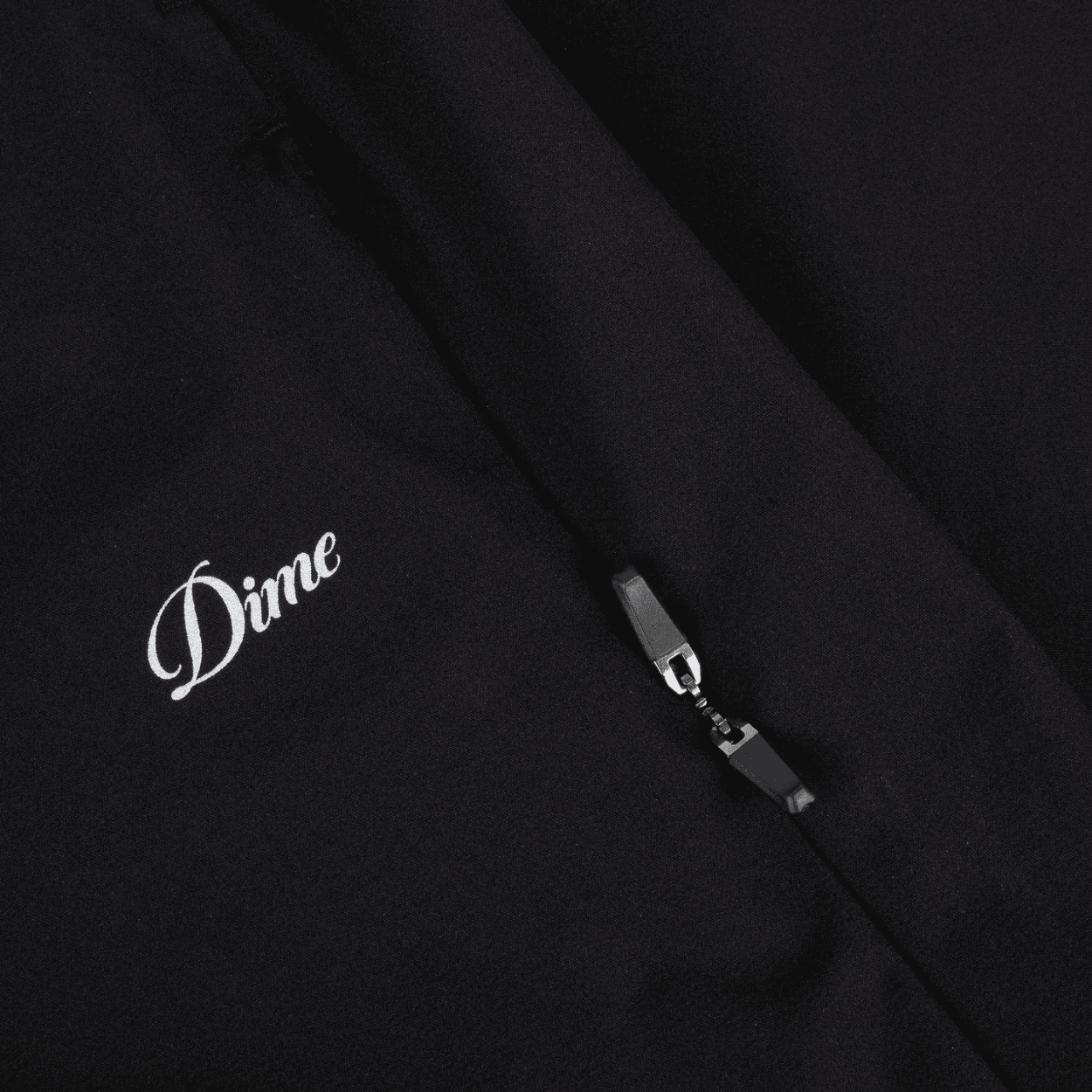 Dime MTL Athletic Zip Pants | Black - The Vines Supply Co