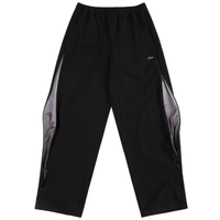 Dime MTL Athletic Zip Pants | Black - The Vines Supply Co