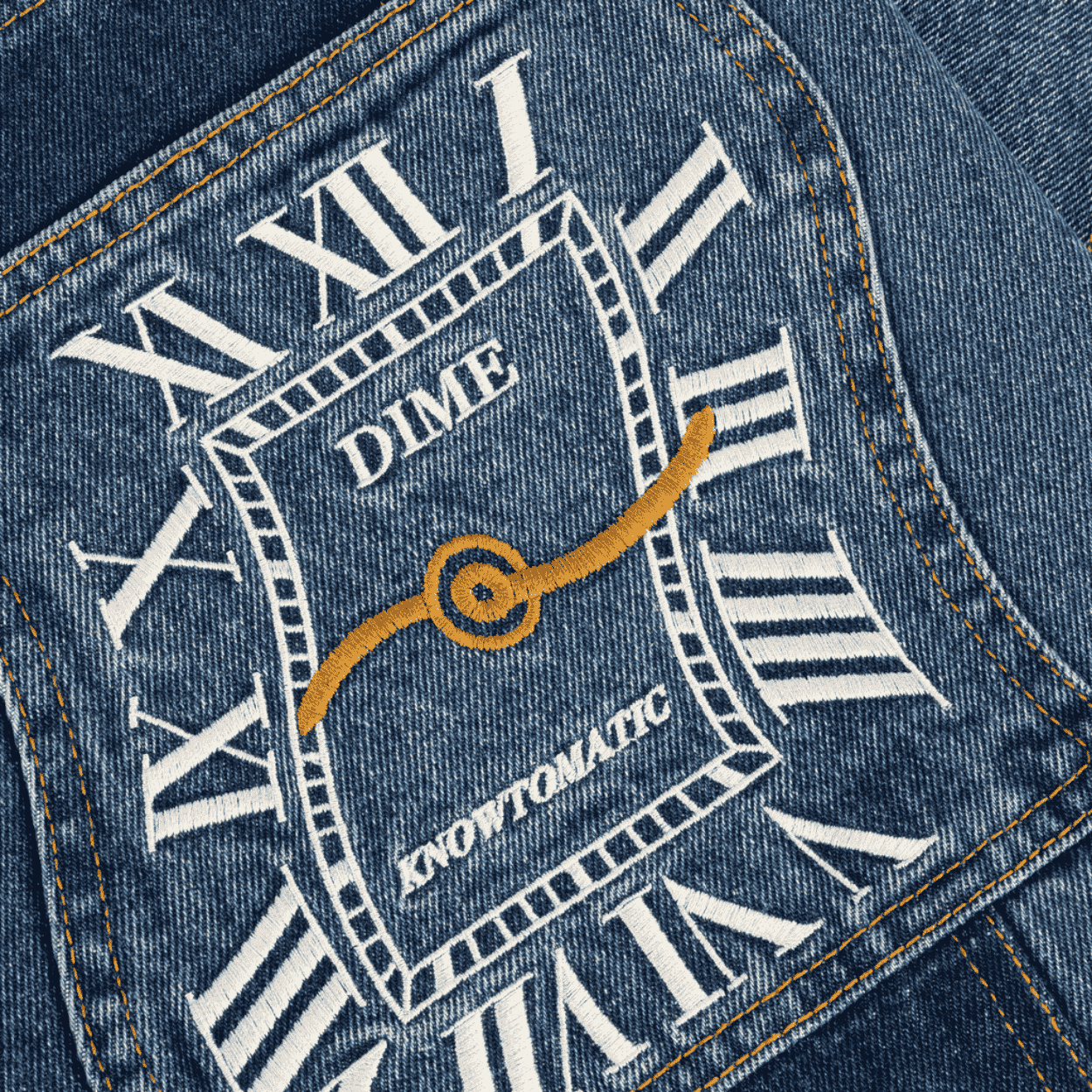 Dime MTL Baggy Denim Pants | Knowtomatic Blue - The Vines Supply Co