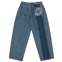 Dime MTL Baggy Denim Pants | Knowtomatic Blue - The Vines Supply Co