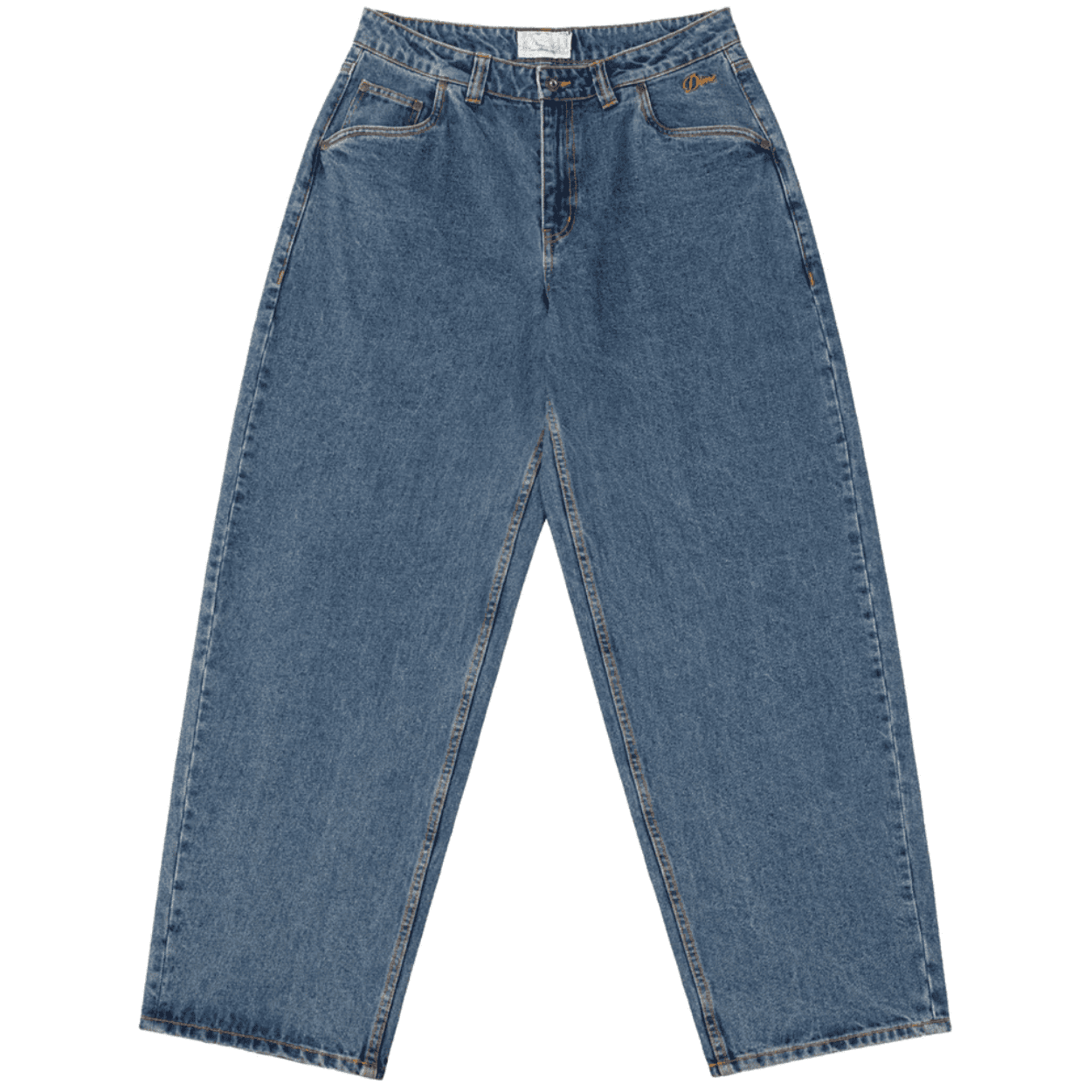 Dime MTL Baggy Denim Pants | Knowtomatic Blue - The Vines Supply Co