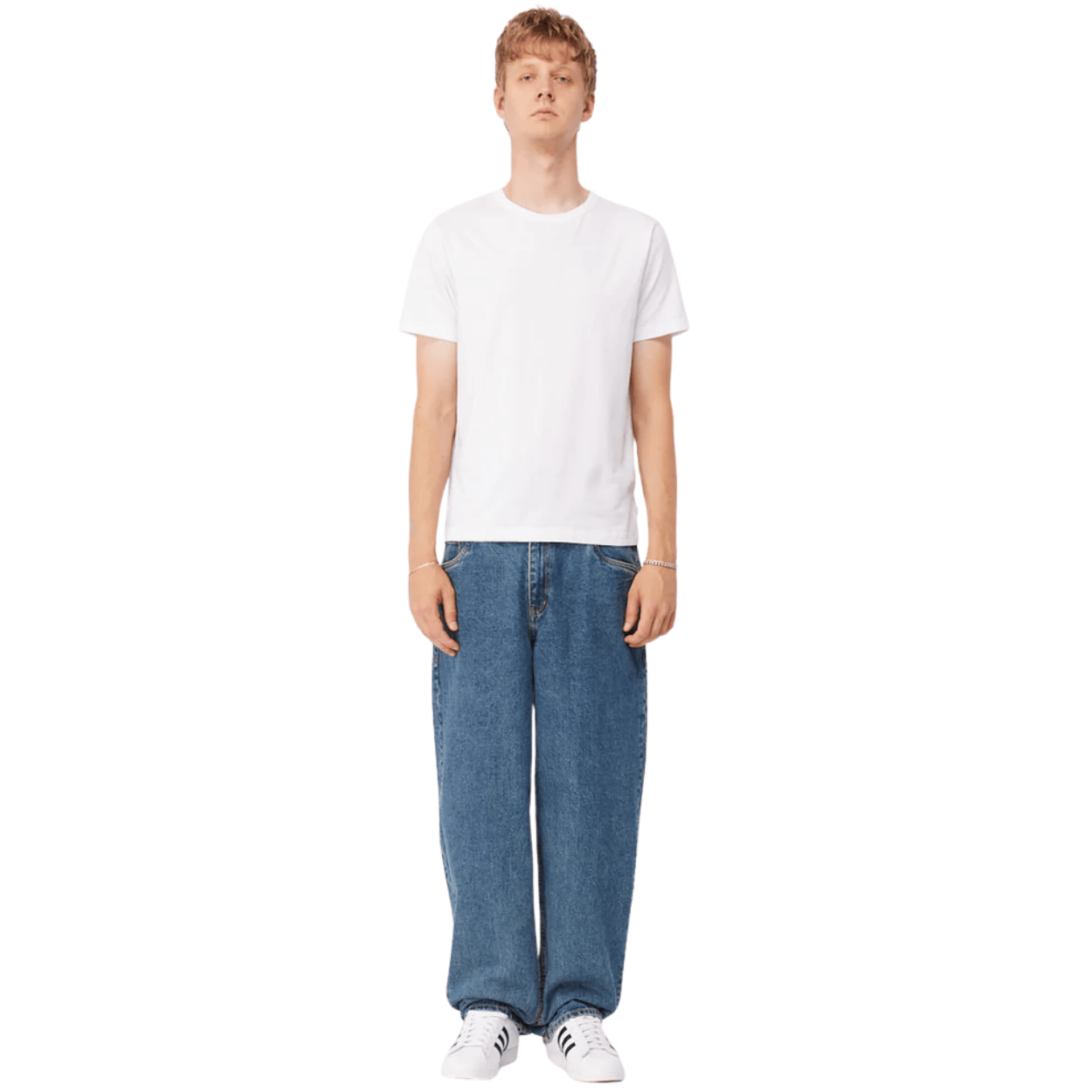Dime MTL Baggy Denim Pants | Knowtomatic Blue - The Vines Supply Co
