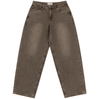 Dime MTL Baggy Denim Pants | Sandblasted Brown - The Vines Supply Co