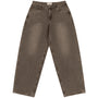 Dime MTL Baggy Denim Pants | Sandblasted Brown