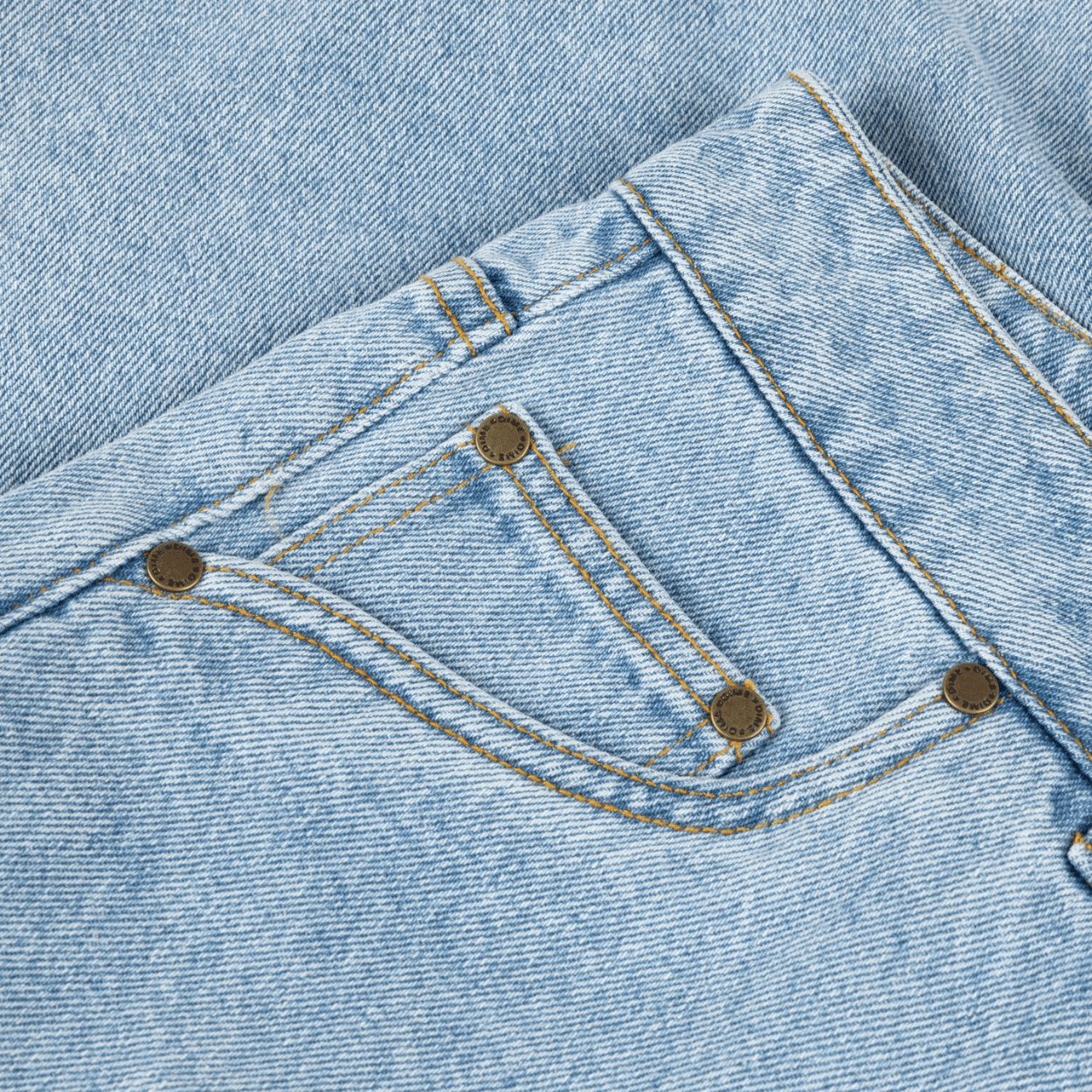 Dime MTL Carpenter Denim Shorts | Blue Washed - The Vines Supply Co