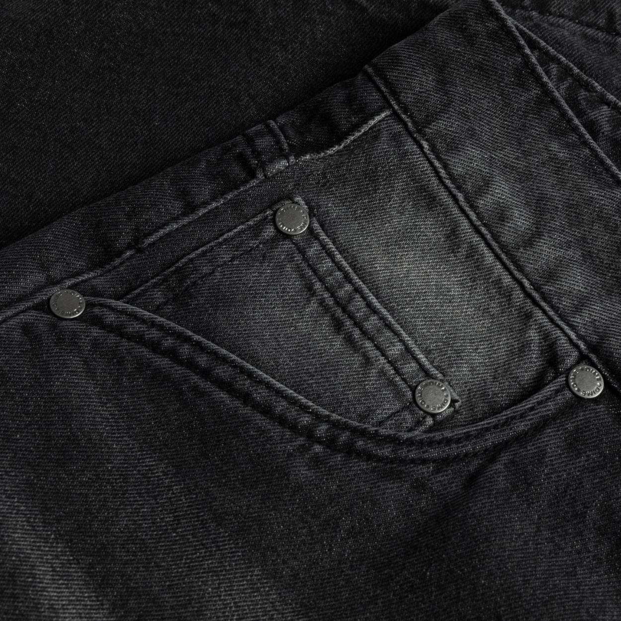 Dime MTL Carpenter Denim Shorts | Sunblasted Black - The Vines Supply Co