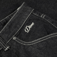 Dime MTL Classic Denim Shorts | Black Washed - The Vines Supply Co