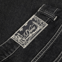 Dime MTL Classic Denim Shorts | Black Washed - The Vines Supply Co