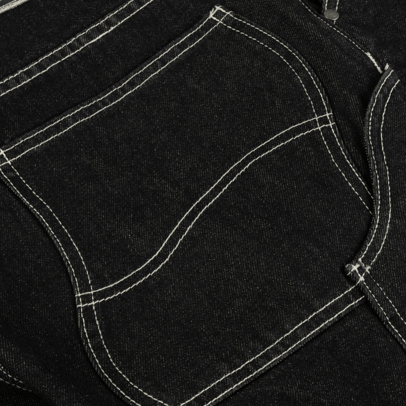 Dime MTL Classic Denim Shorts | Black Washed - The Vines Supply Co