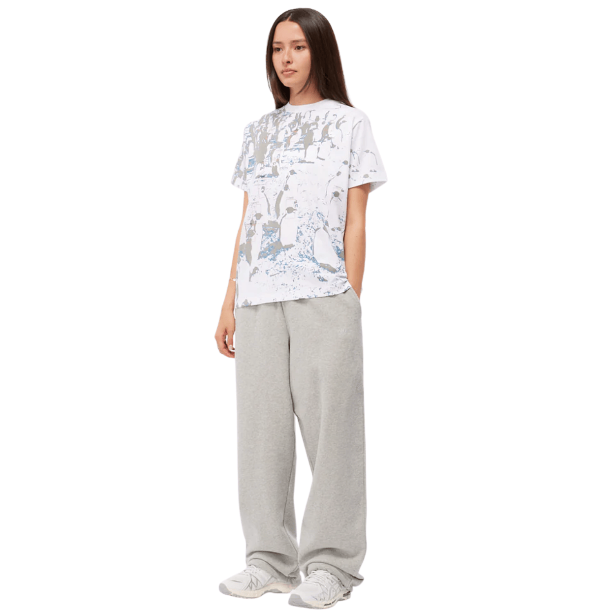 Dime MTL CCTV T-Shirt | White - The Vines Supply Co