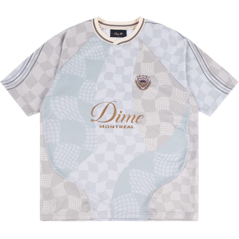 Dime MTL Checkered Home Jersey | Cream - The Vines Supply Co