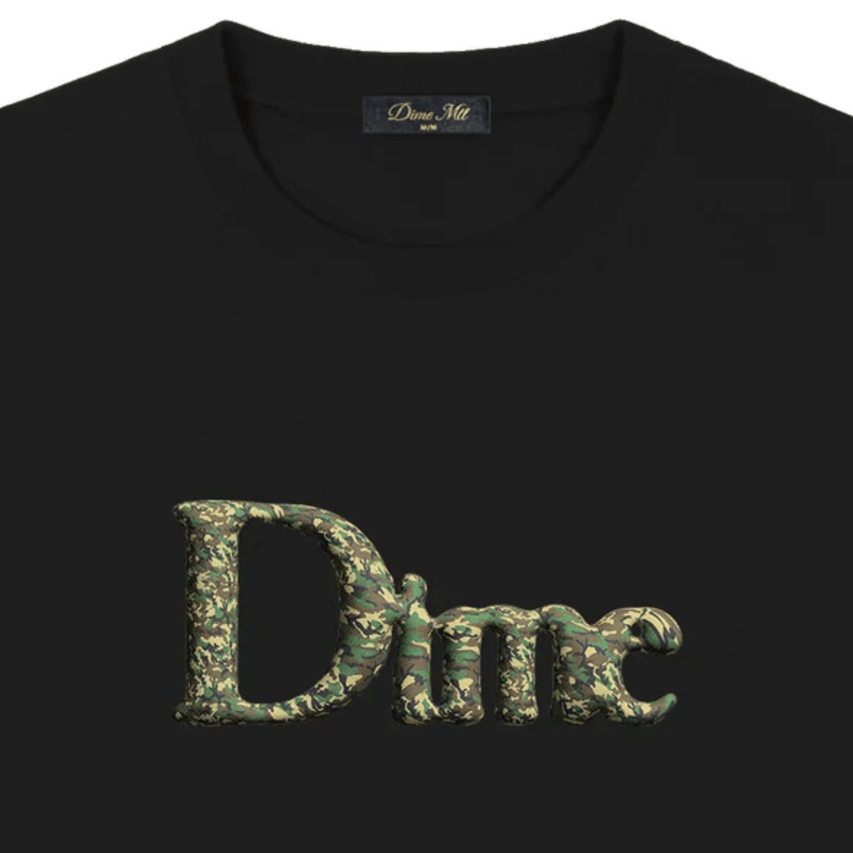 Dime MTL Classic Decoy T-Shirt | Black - The Vines Supply Co