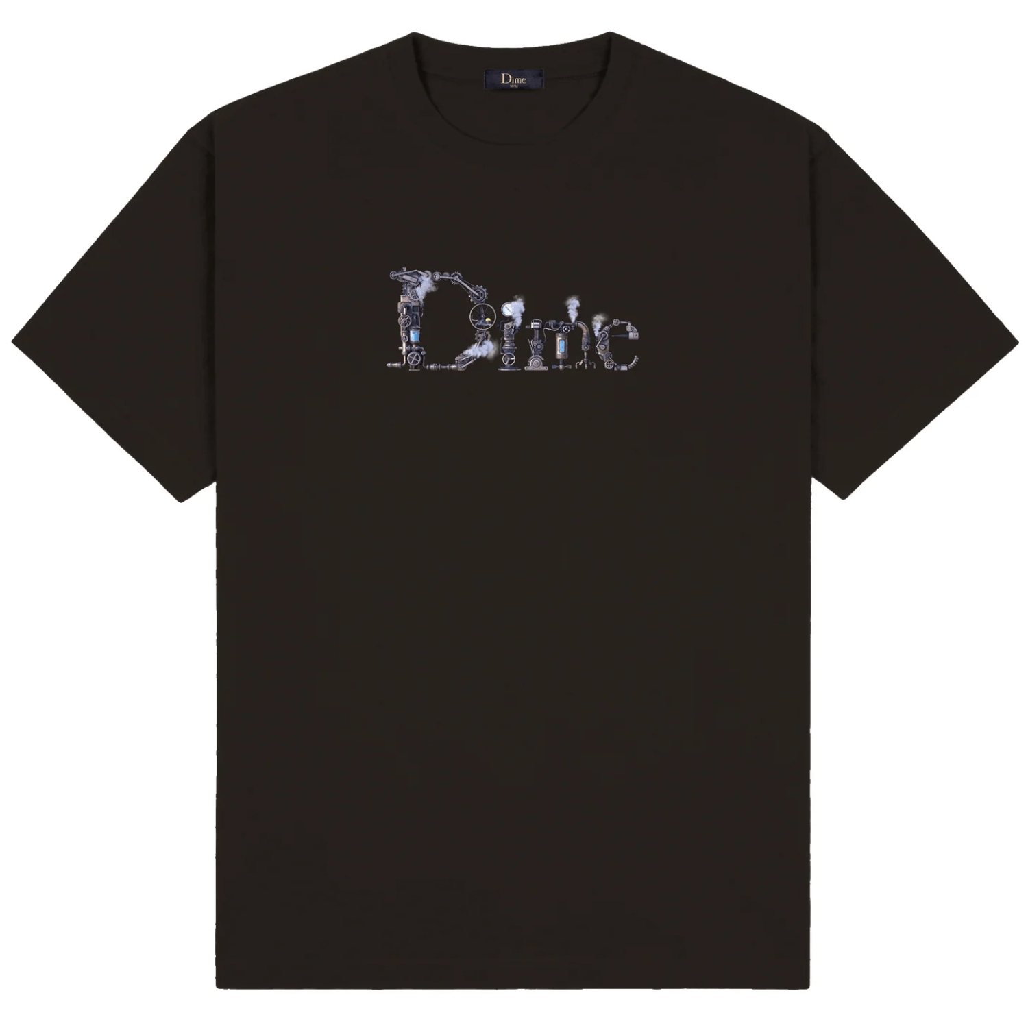 Dime MTL Steampunk T-Shirt | Vintage Black - The Vines Supply Co