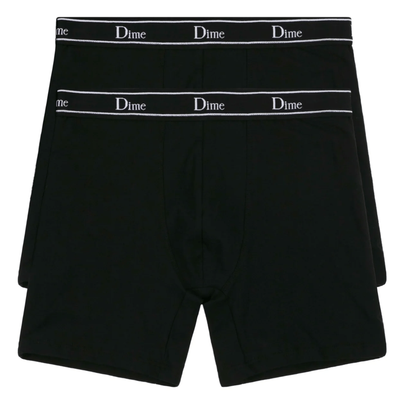 Dime MTL Dime MTL Classic 2 Pack Underwear Boxers | Black Underwear | The Vines