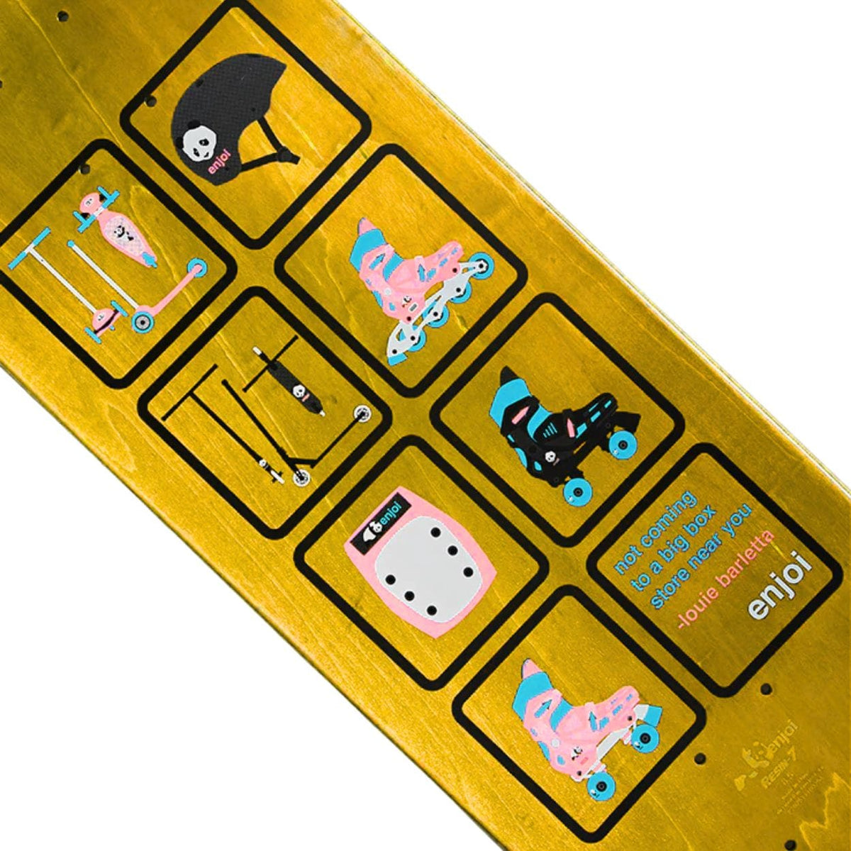 Enjoi Big Box Roller Blades R7 Skateboard Deck | 8.5"