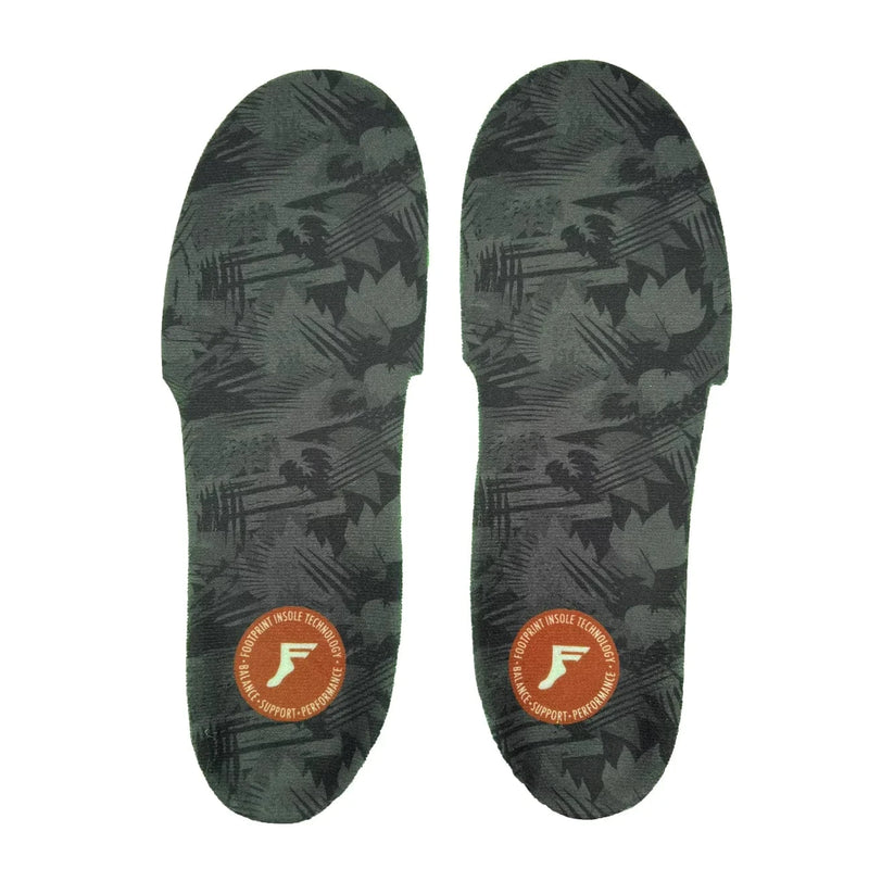 Footprint Footprint Gamechanger Elite Insoles Dark Grey Camo Insoles | The Vines