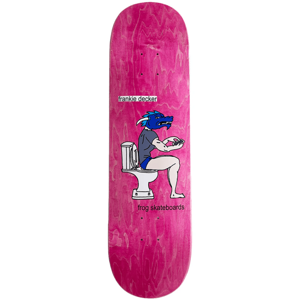 Frog Frankie Decker Locked In Skateboard Deck | 8.25" - The Vines Supply Co