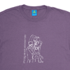 Frog Skateboards Make Up Artist T-Shirt | Old Purple - The Vines Supply Co